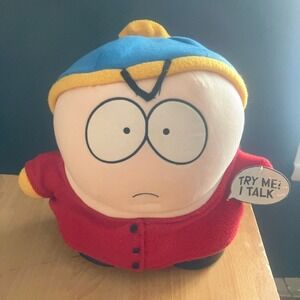 Vintage 1998 South Park Plush Eric Cartman Talking 12" Fun‎ 4 All Corp